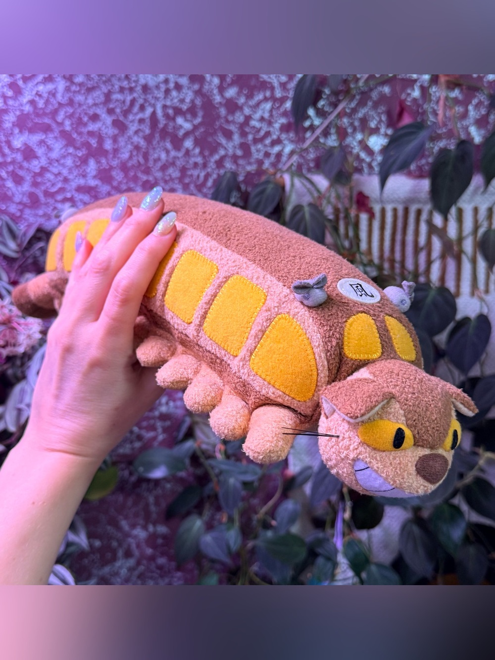 Studio Ghibli Museum Catbus Train Plush My Neighbor Totoro NWT Japan Exclusive